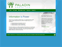 Tablet Screenshot of paladingrp.com